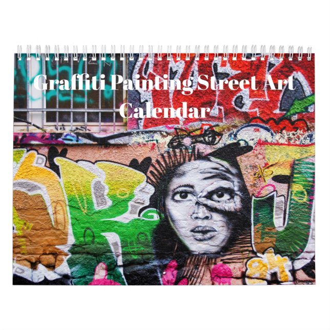 Colorful Graffiti Painting Street Art 2025 Kalender (Omslag)