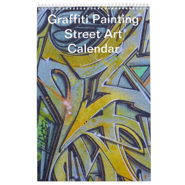 Colorful Graffiti Painting Street Art 2025 Kalender (Omslag)