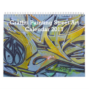 Colorful Graffiti Painting Street Art 2025 Kalender