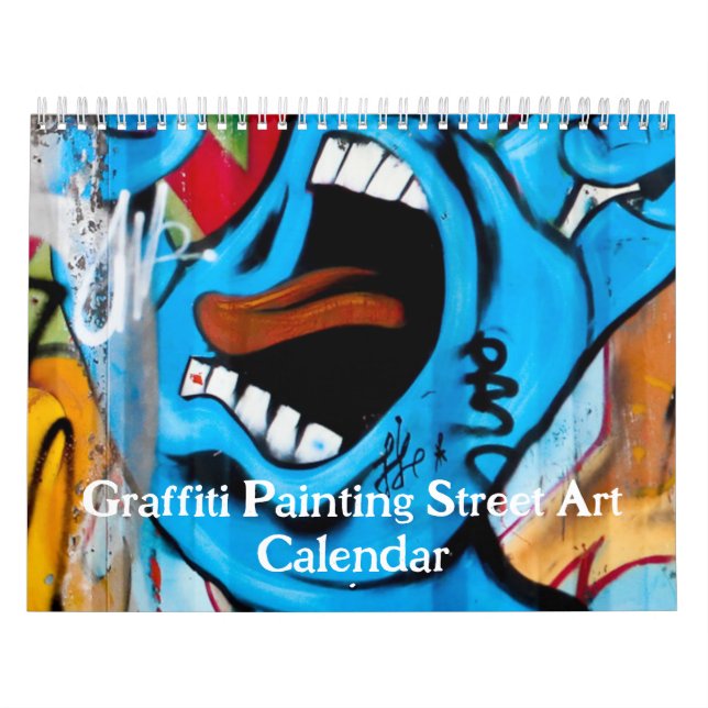 Colorful Graffiti Painting Street Art 2025 Kalender (Omslag)
