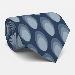 Colorful Groovy Retro 70-talet Mönster Neck Tie Slips