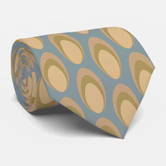 Colorful Groovy Retro 70-talet Mönster Neck Tie Slips