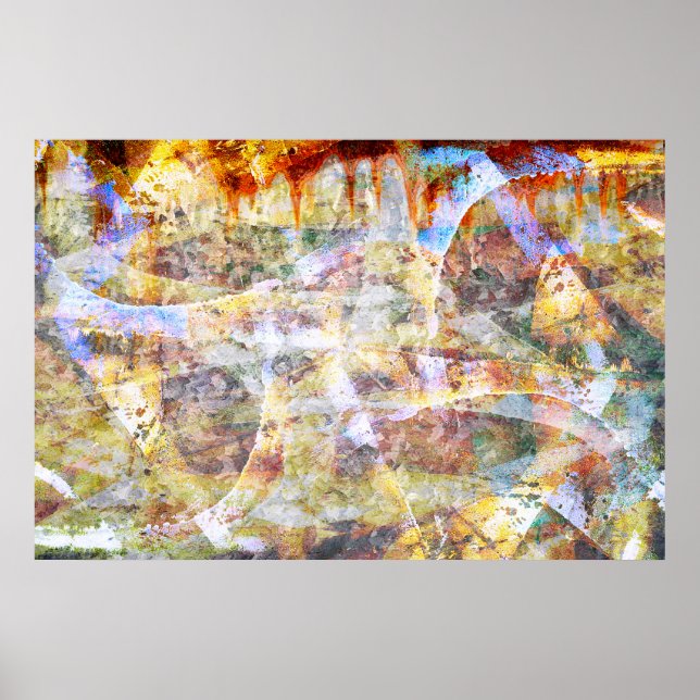 Colorful grunge graffiti poster (Framsidan)