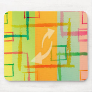 Colorful Grunge moussepad Musmatta