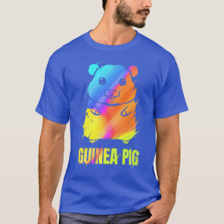Colorful Guinea Gris Artwork - Funny Guinea Gris P T Shirt