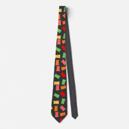 Colorful Gummy Bear Pattern Slips