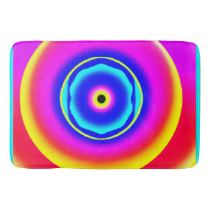 Colorful Hand plockade Mönster Art Stil Badrumsmatta