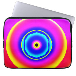 Colorful Hand plockade Mönster Art Stil Laptop Fodral