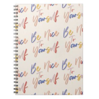 Colorful Hand plockade Motiational Mönster Anteckningsbok