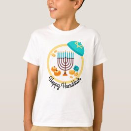 Colorful Hanukkah T Shirt