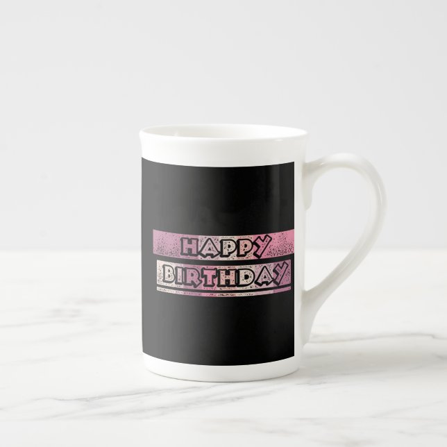 colorful happy birthday benporslin mugg (Höger)