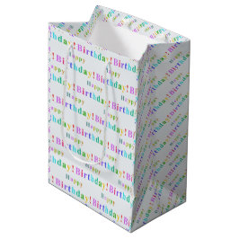 Colorful Happy Birthday Pattern