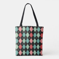 Colorful Harlequin Seamless Mönster
