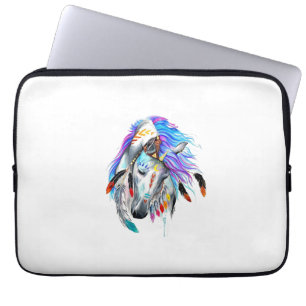 Colorful häst Electronics Bag Laptop Fodral