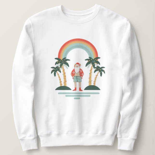 Colorful Hawaiian juljul T Shirt (Design framsida)