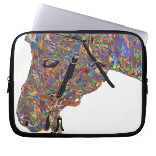 Colorful Hera the Horse Laptop Fodral