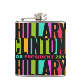 Colorful Hillary Clinton 2016-kolvar Fickplunta