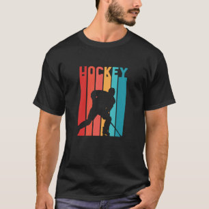 Colorful Hockey Player Best Gift T Shirt