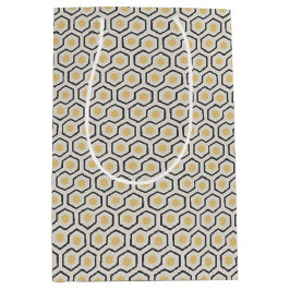 Colorful Honeycomb Grid Mönster Shopping bag