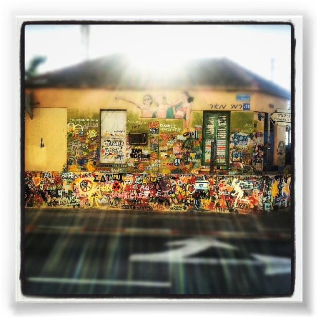 Colorful House Fototryck (Framsidan)