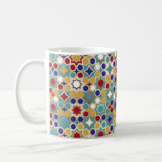 Colorful Islamic Mosaic Seamless Mönster Kaffemugg