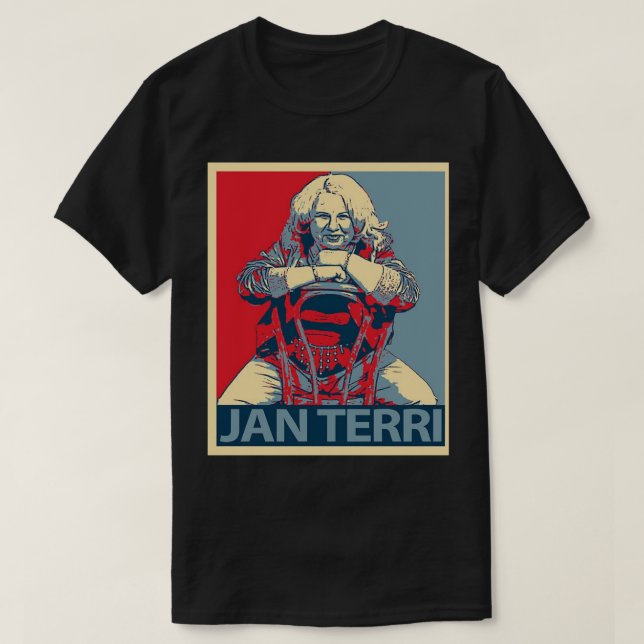 Colorful Jan Terri T Shirt (Design framsida)