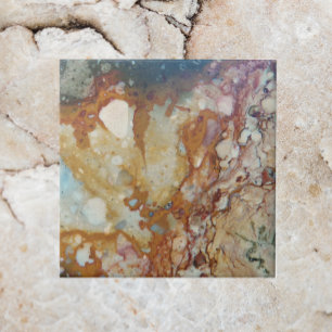 Colorful Jasper Stone Mönster Kakelplatta