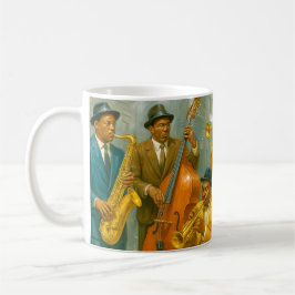 Colorful Jazz Street Energy Kaffemugg