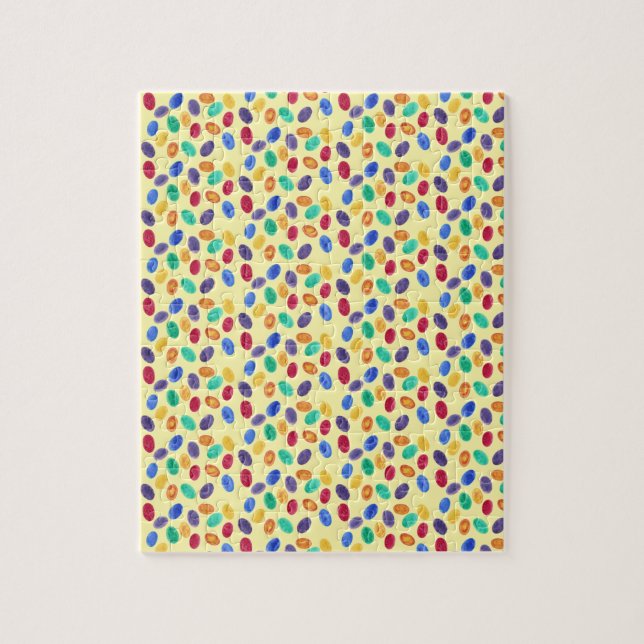 Colorful Jelly Beans Jigszle Puzzles Pussel (Vertikal)