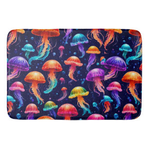 Colorful Jellyfish Bord Badrumsmatta