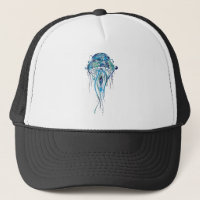 Colorful Jellyfish Tattoo Stil