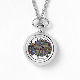 Colorful Jerusalem Ceramic Armbandsur