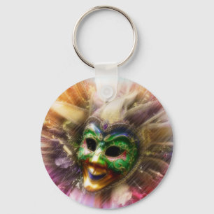 Colorful Jester Nyckelring