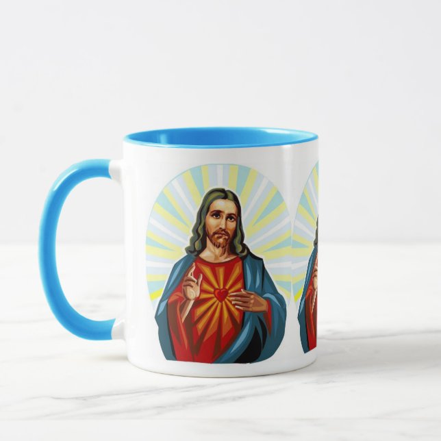 Colorful Jesus Mugg (Vänster)