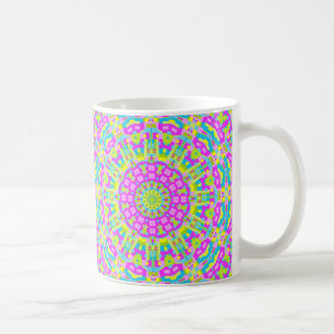 Colorful Kaleidoscope 01 Kaffemugg