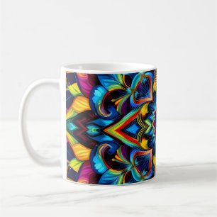 Colorful Kaleidoscope Mandala Design Mugg, Pillow  Kaffemugg