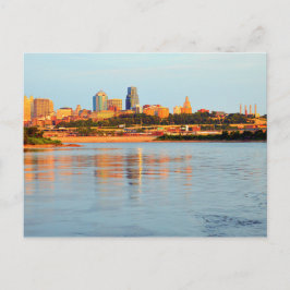 Colorful Kaw Point i Kansas City, Missouri Vykort