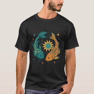 Colorful Koi Unisex T Shirt