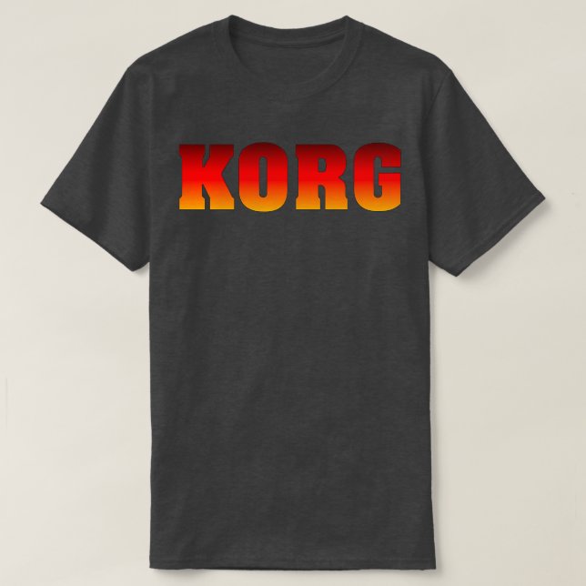 Colorful Korg T Shirt (Design framsida)