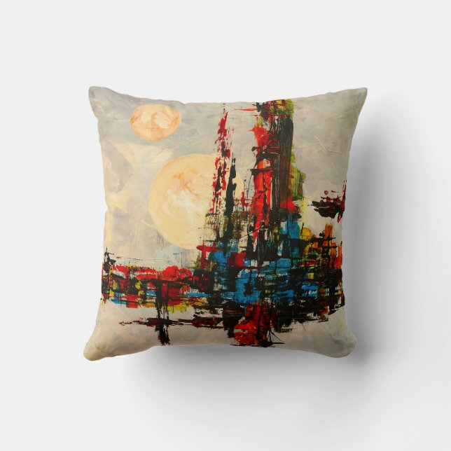 Colorful  kudde (Baksida)