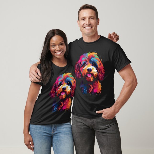 Colorful Lagotto Romagnolo T Shirt (Unisex)