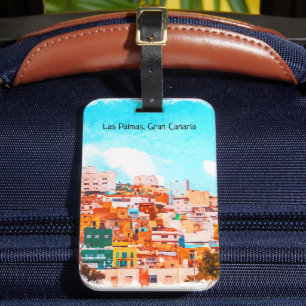 Colorful Las Palmas Gran Canaria Architecture Bagagebricka