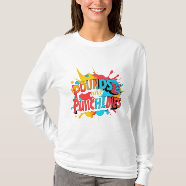 "Colorful Laughs" T Shirt (Framsida)