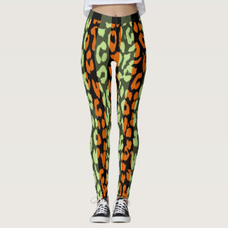 Colorful Leopard Skin Mönster #13 Leggings
