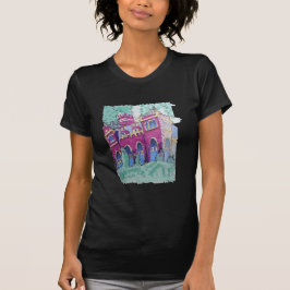 Colorful Lila Castle i Budapest T Shirt
