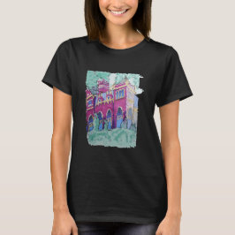 Colorful Lila Castle i Budapest T Shirt