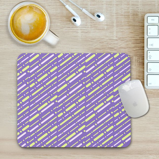 Colorful Lines Pattern Mouse Pad Musmatta (Skapare uppladdad)