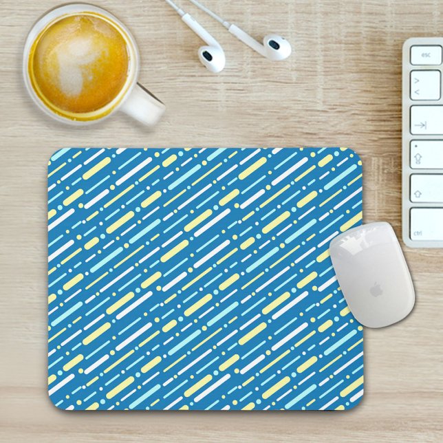 Colorful Lines Pattern Mouse Pad Musmatta (Skapare uppladdad)