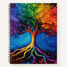 Colorful Livets träd Roots Knowledge Wisdom Peace