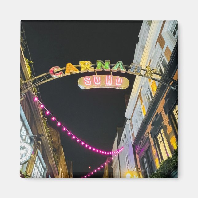 Colorful London Magnet Soho, England (Framsidan)